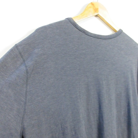Lululemon 5 Year Basic Tee XL Men Blue Everyday Stretch Comfort Athleisure 206 - Picture 5 of 9